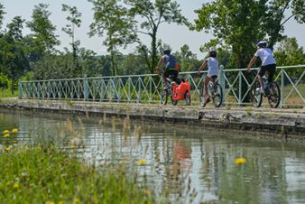 Canal de la Garonne en vélo