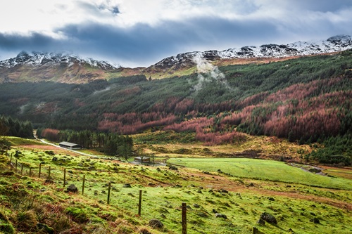 ou voyager vélo en ecosse